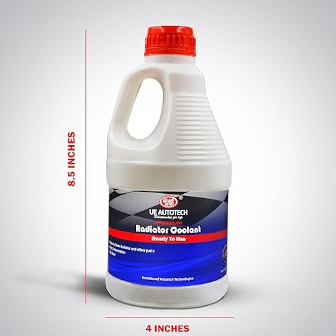 UE PREMIUM RADIATOR COOLANT READY TO USE RED 1 L PRE MIXED COOLANTS RED - Image 5